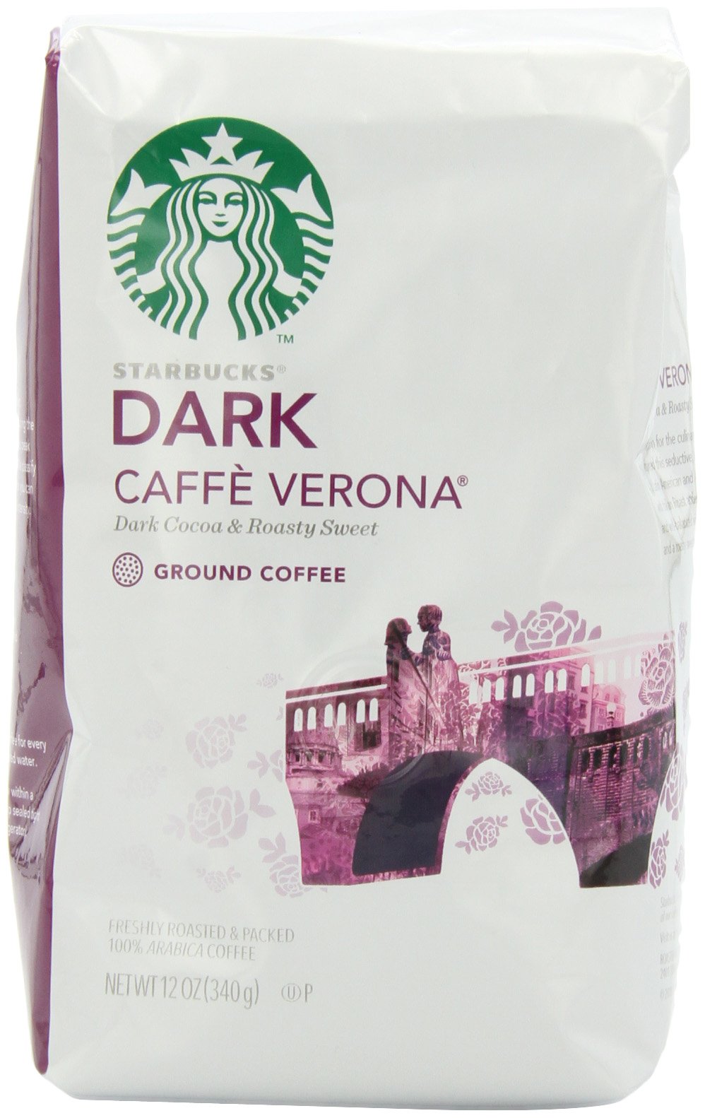 STARBUCKS CAFFE VERONA 220g 6つ Amazon.com : Starbucks Caffe Verona Ground Coffee, 12 Ounce (Pack